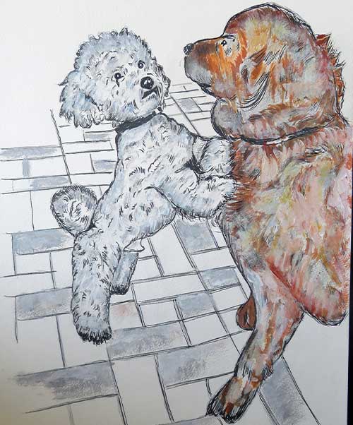 Jose Manuel Leonés Galería de Arte Comprar Pinturas Acuarelas Acrílicos Málaga Dibujos a Lápiz